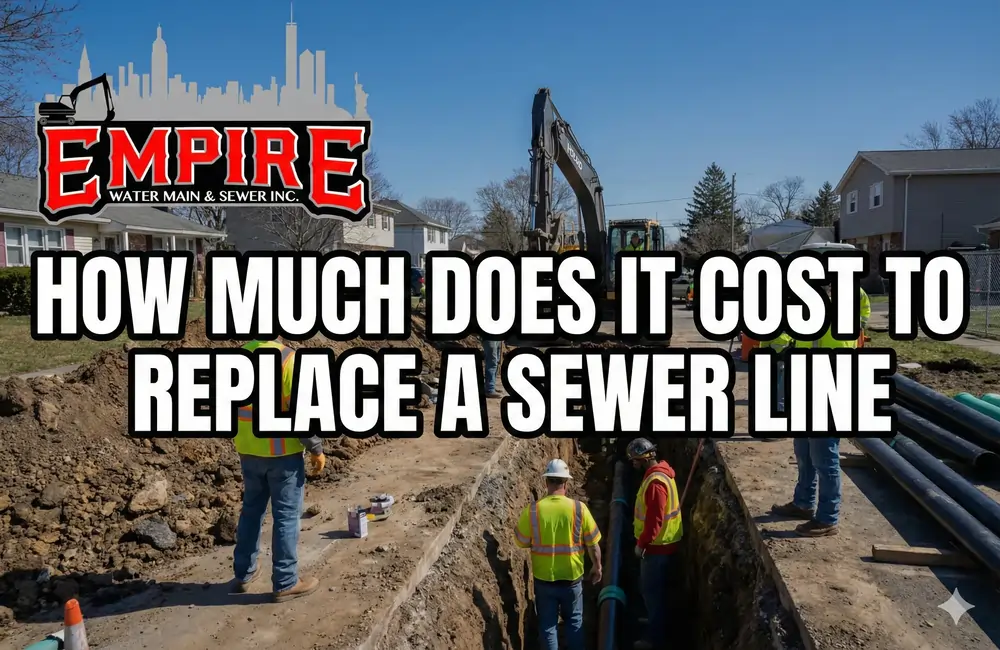 How Much Does It Cost to Replace a Sewer Line