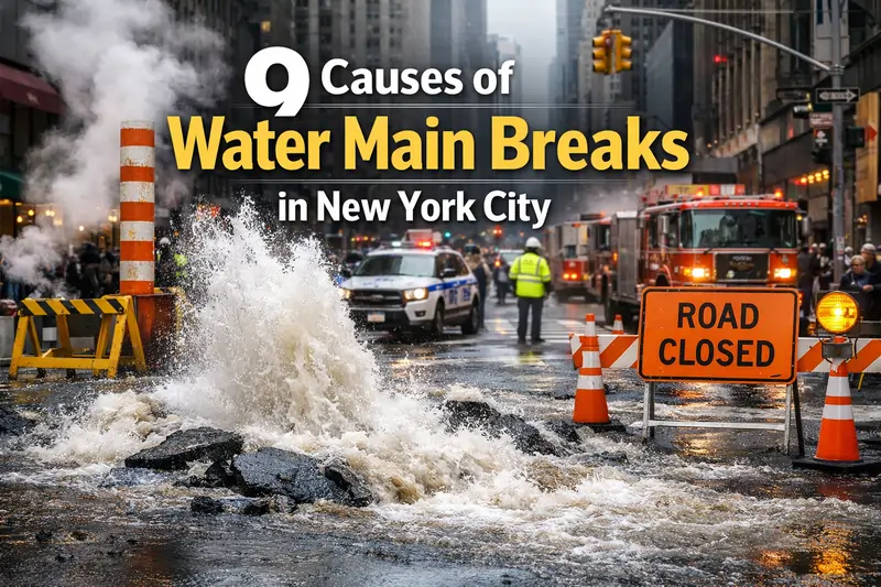 9 Causes of Water Main Breaks in New York City